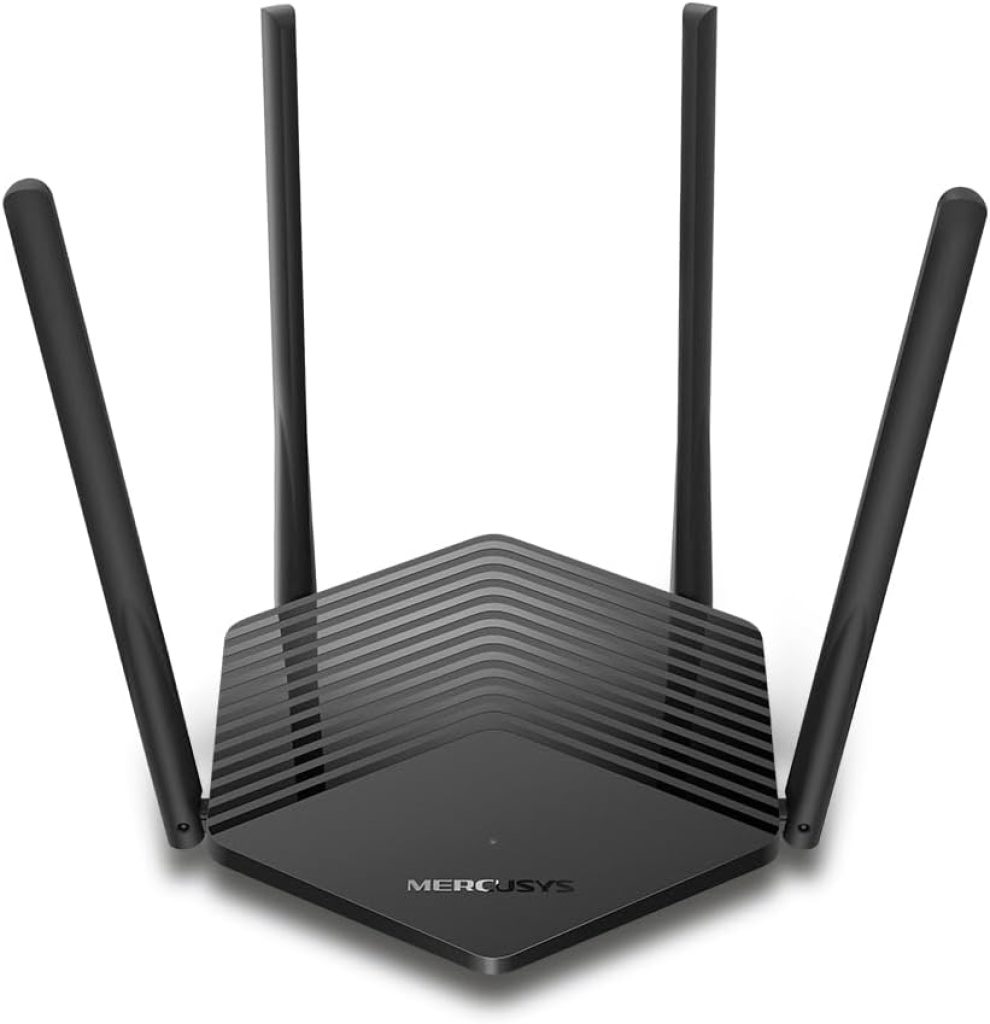 Roteador Mercusys (TP-Link) MR60X Wi-Fi 6, AX1500, Dual Band, Gigabit