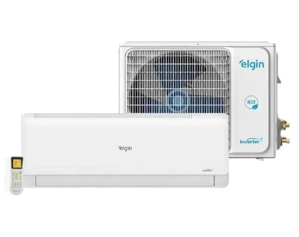 Ar Condicionado Split Hi Wall Inverter Elgin Eco 9000 BTU/h Quente e Frio Wi-Fi 220V Branco – 45HJQE09C2CC