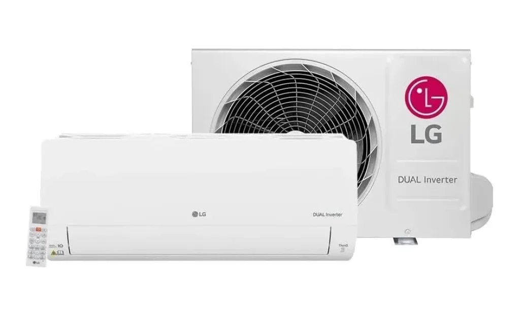 Ar Condicionado Split Hi Wall R32 LG Dual Inverter Voice +AI 24000 BTU/h Quente e Frio, 220 Volts – S3-W24K231A