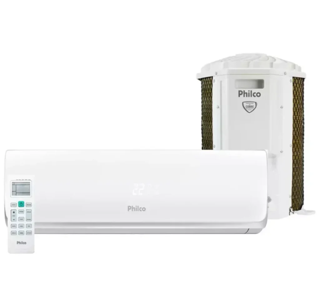 Ar Condicionado Split Philco Hi Wall 9.000 BTU/h Conv Frio Bifásico Branco PAS9FT 220V