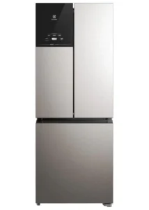Geladeira Electrolux Frost Free Inverter 480L Efficient AutoSense 3 Portas Inox Look (IM7S) 220V