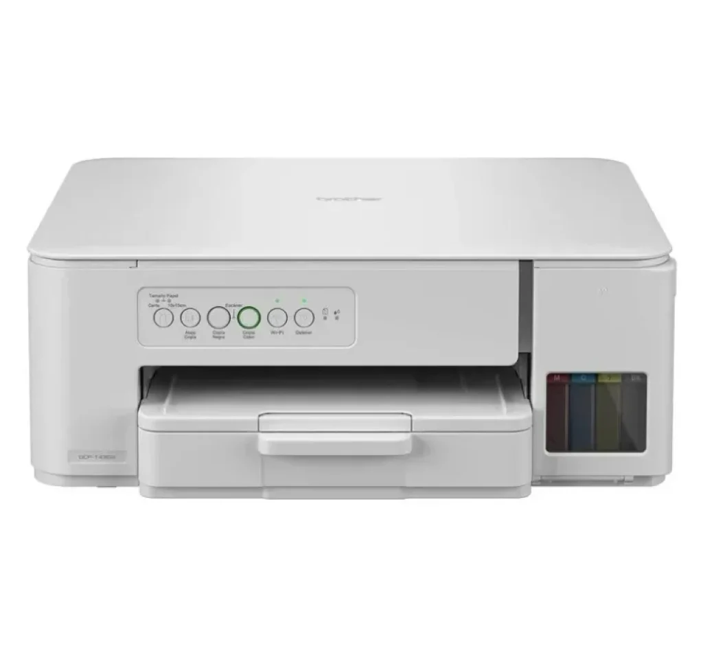 Impressora Multifuncional Brother DCP-T436W Tanque de Tinta, Colorida, Wi-Fi, USB, Bivolt