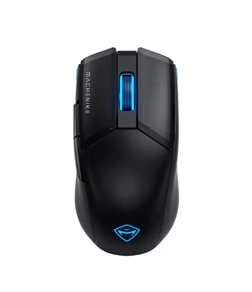 Mouse Gamer Sem Fio Machenike M7 Pro, RGB, 8000 DPI, 6 Botões, Wireless, Preto – M710BR