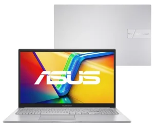Notebook ASUS Vivobook 15 – Intel Core i5 1334U 16GB RAM 1TB SSD KeepOS Linux Intel Iris Xe Tela 15,6″ LED FHD Silver – X1504VA-NJ2247
