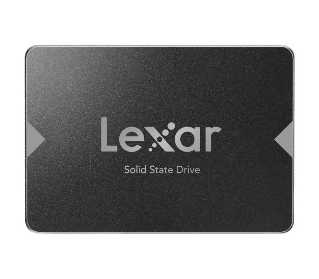 SSD Lexar NS100, 128GB, SATA III, 2.5″, Leitura: 520MB/s, Preto – LNS100-256RBNA