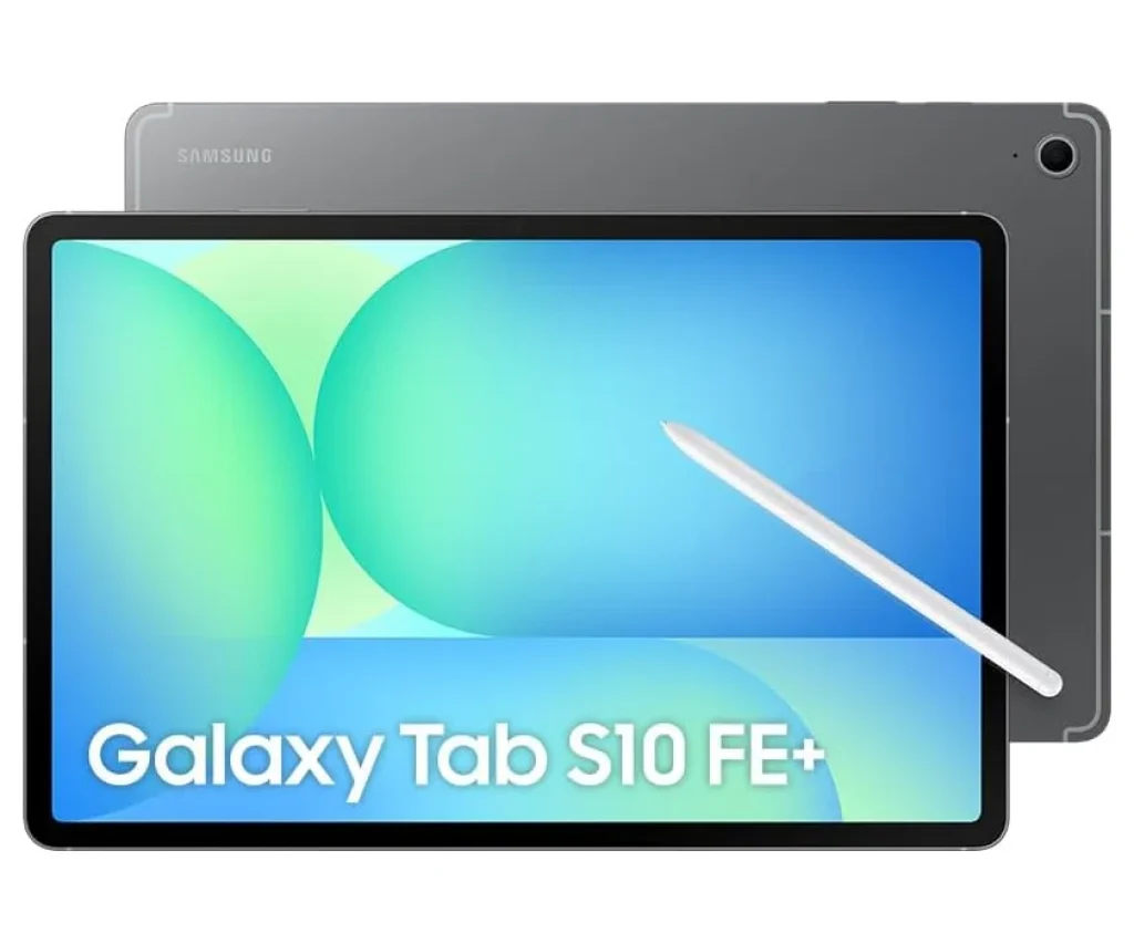 Tablet Samsung Galaxy Tab S10 FE+ 5G, 128GB, 8GB, Tela 13.1″ 90Hz, S Pen e Capa Inclusas – SM-X626BZADZTO