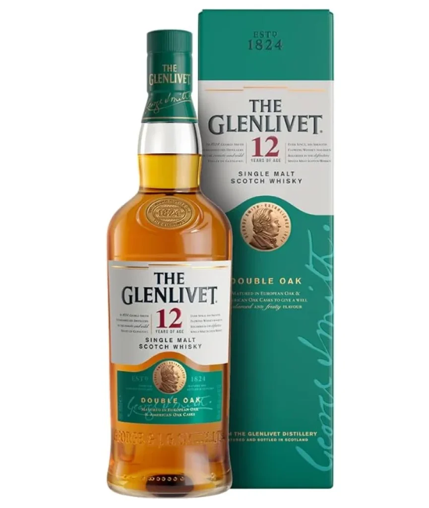 Whisky Single Malt Escocês The Glenlivet 12 anos 750ml