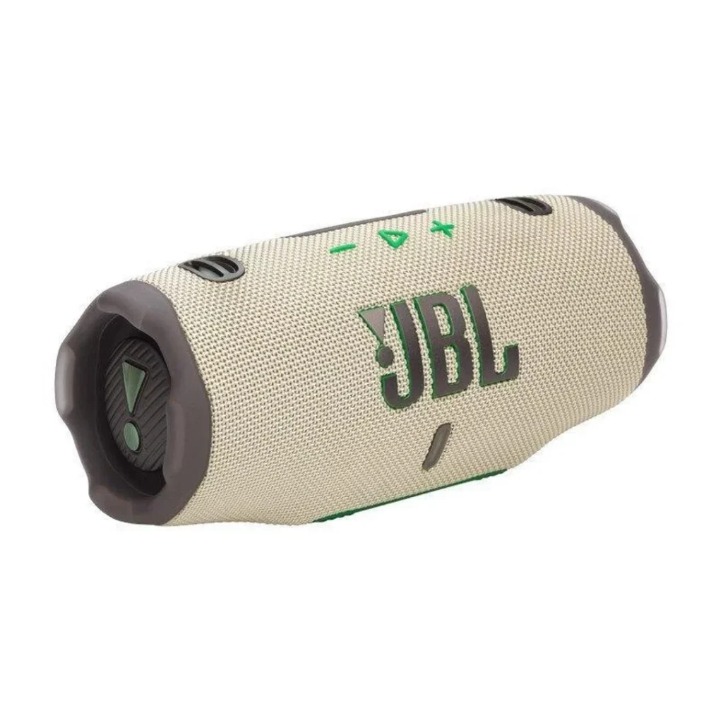 Caixa Som Portátil JBL Pro Charge 6 45W Bluetooth 5.4, Bateria até 28 horas com Playtime Boost, IP68, Verde/Areia, Bivolt – JBLCHARGE6SANDBR