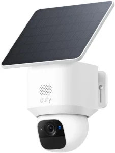 Câmera De Segurança Anker eufy SoloCam E30 Wi-Fi Externa, Solar Móvel, Resolução 2K, 360°, Rastreamento IA, Impermeável IP65, Trabalha Com Alexa/HomeBase S380, Sem Taxa Mensal