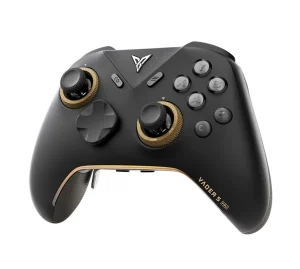 Controle sem fio Flydigi Vader 5 Pro, Analógicos Hall Effect com ajuste de tensão, 2.4GHz/BT/Fio, Latência Ultra-baixa, 8 Botões Adicionais