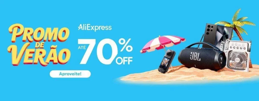 Cupons AliExpress – Promo de Verão e Combo de Ofertas