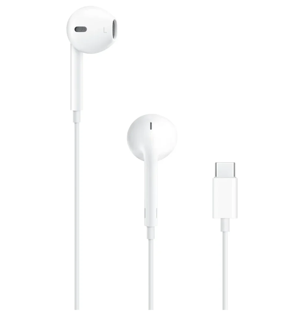 Fone de ouvido Apple EarPods com conetor USB-C