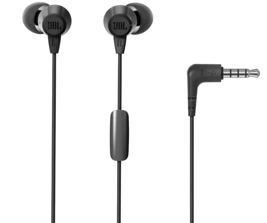 Fone de Ouvido JBL in Ear, C50HI, Preto – JBLC50HIBLK