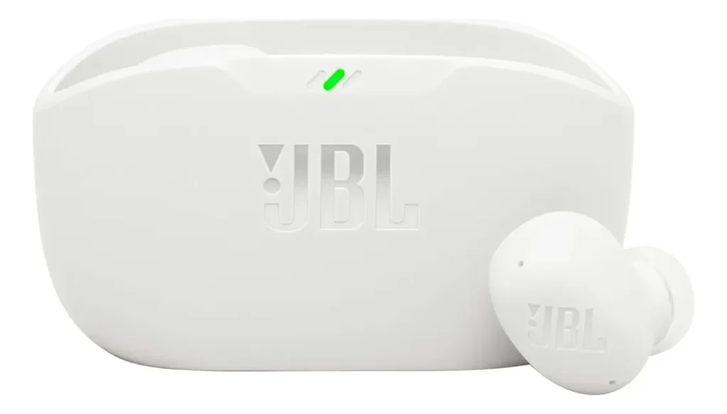Fone De Ouvido Sem Fio JBL Wave Buds 2 Bluetooth ANC Até 40 horas, Branco