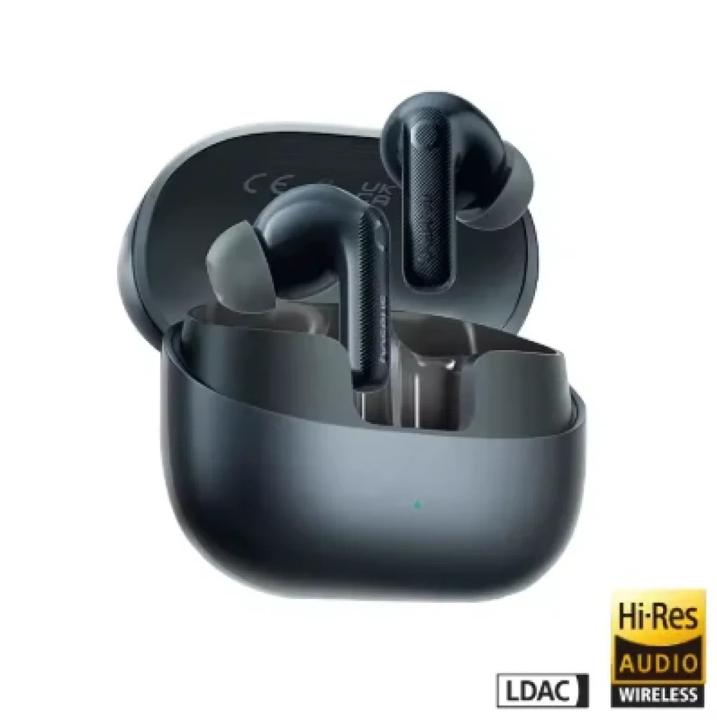 Fones de Ouvido Baseus EP10 Pro ANC Sem Fio Bluetooth 6.0 50dB 6 microfones, intra-auriculares, Hi-Res LDAC IP55