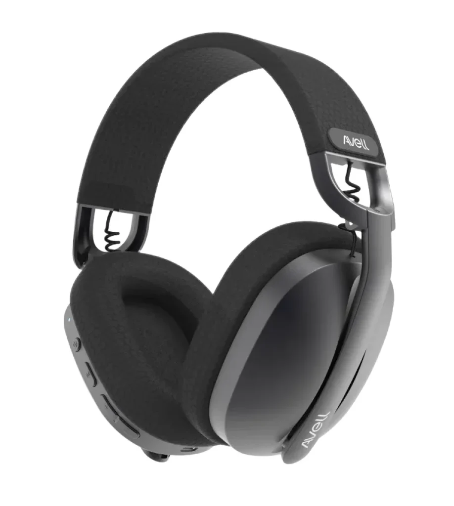 Headset Sem Fio Avell Fusion 2,4GHz, Bluetooth, Fio USB-C Preto – HFW55 / PR002693
