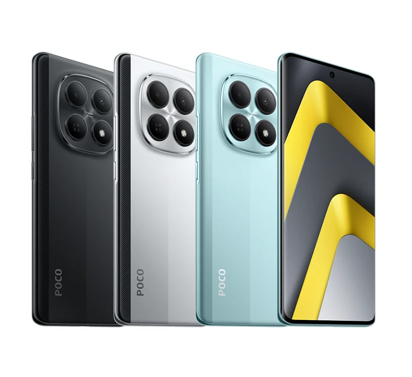 POCO M8 5G Smartphone – Snapdragon 6 Gen 3, Display 6.77" 120Hz, Fotocamera 50MP, Batteria 5520mAh Con 45W, 8GB+512GB, Argento