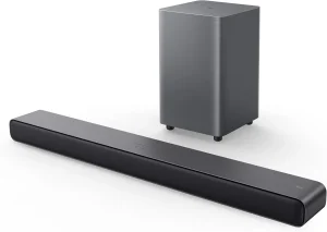 Soundbar TCL S55H 2.1, 220W, Dolby Atmos, DTS Virtual:X, Subwoofer sem fio