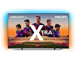 Smart TV 65″ Mini LED 4K 120 Hz Philips THE XTRA 65PML9118/78, Google TV, Ambilight, P5, DTS Play-Fi, Freesync, Dolby Vision Atmos, 40 WRMS