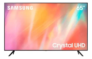 Smart TV Samsung Business 4K 65″ Crystal UHD – 4K Upscaling, HDR10+, Tizen Enterprise, Black Slim Look – LH65BEFH4GGXZD