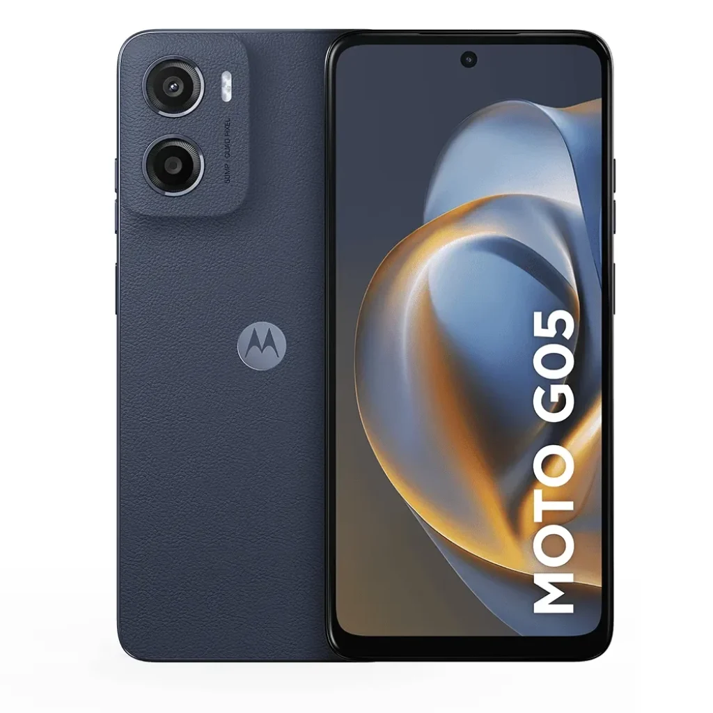 Smartphone Motorola Moto g05-256GB 4GB RAM (+8GB Boost) e Camera 50MP com AI Bateria de 5200 mAh Tela 6.7″ com Superbrilho
