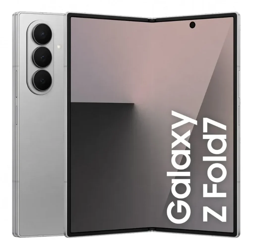 Smartphone Samsung Galaxy Z Fold7 512GB, 12GB RAM, Tela 8.0 + 6.5 , Câmera Traseira 200+12+10MP, Frontal 10+10MP – Prata