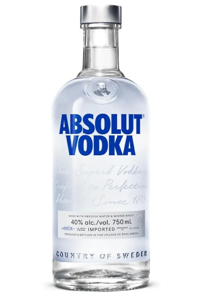 Absolut Vodka Importada Suéca – 750Ml