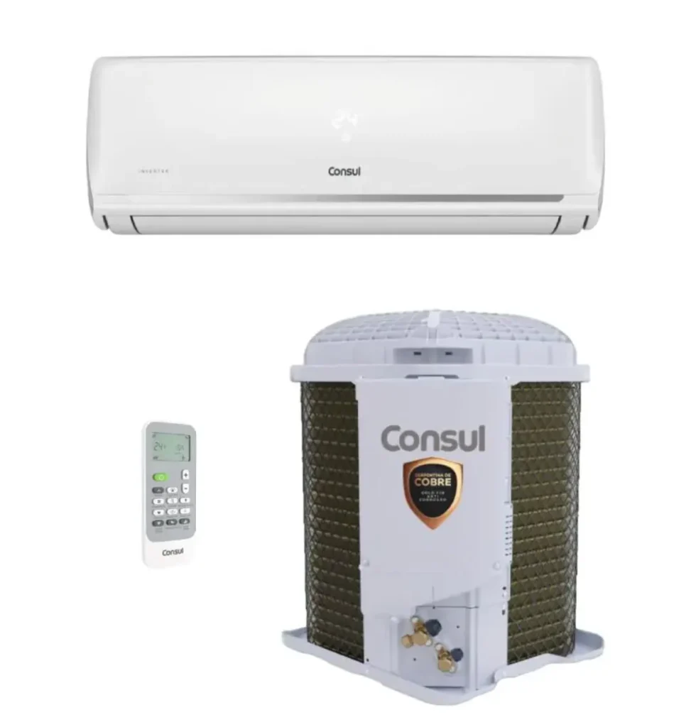 Ar Condicionado Split Inverter Consul Hi Wall 12000 BTUs Frio 220V – CBK12EBBNA