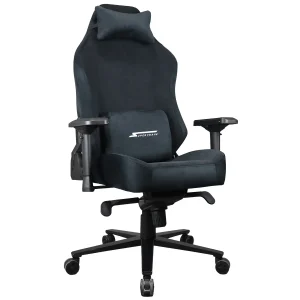 Cadeira Gamer SuperFrame Style, Reclinável, 120 kg, 4D, Tecido, Preta - SF-CH-STR4DBF