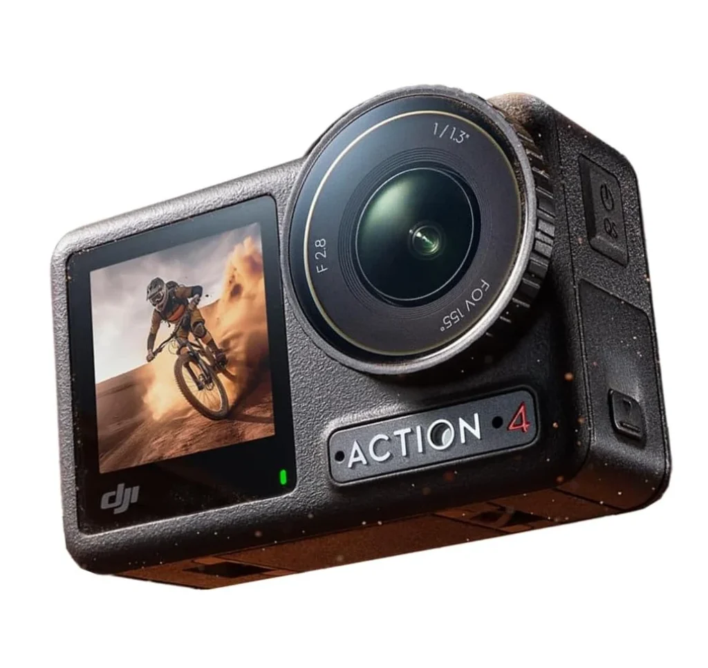 Câmera Dji Osmo Action 4 Standard Combo BR Bateria Extreme Cor Preto – DJI207