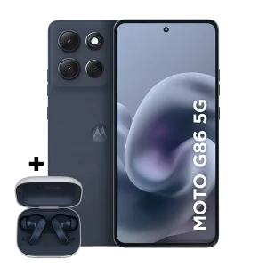 Combo Smartphone Motorola Moto g86 5G 256GB – Grafite + Moto Buds