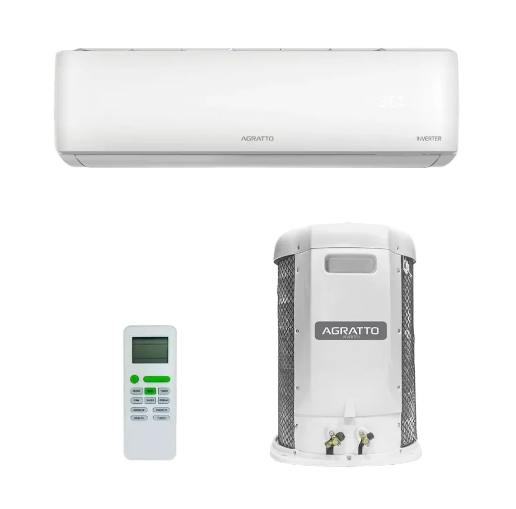 Ar Condicionado Split Hi Wall Agratto Liv Top Inverter 18.000 BTUs Frio R-32 Cobre 220V – LCST18F-02I
