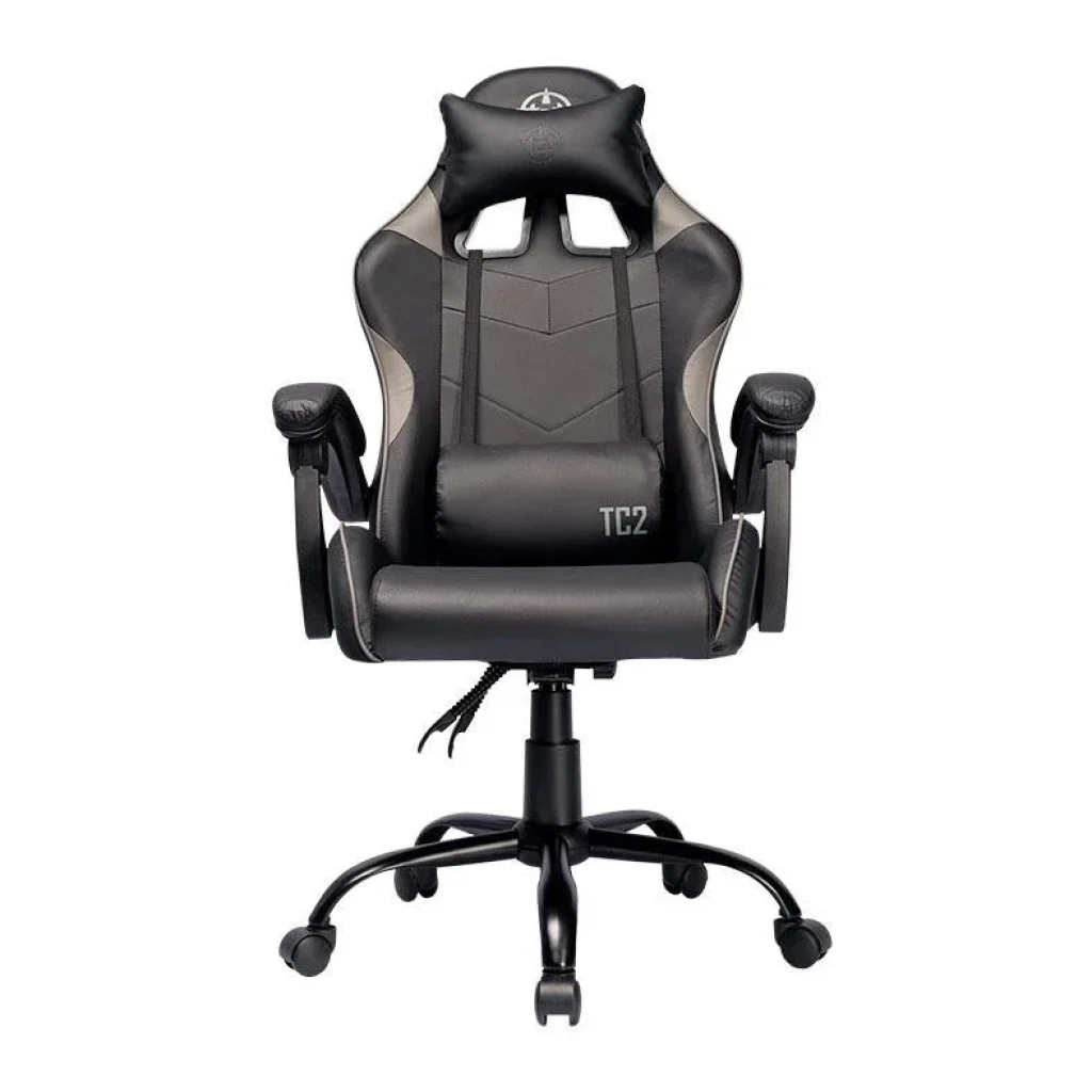 Cadeira Gamer TGT Heron TC2 , Fácil Limpeza, Classe 4, Reclinável, 120 kg, Preto, TGT-HRTC-BL03