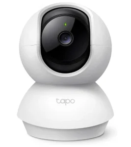 Camera de Segurança Wi-Fi 360º, 1080p Full HD TP-Link Tapo C200, Visão Noturna, Audio de duas vias, Detecção de Movimentos, Trabalha com Alexa, Até 512G de Armazenamento Local, Armazenamento na Nuvem
