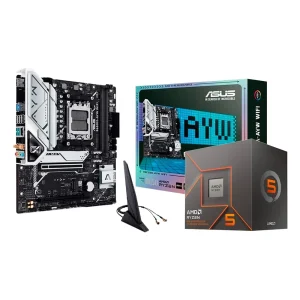 Combo Processador AMD Ryzen 5 8500G + Placa Mãe ASUS B650M-AYW Wi-Fi