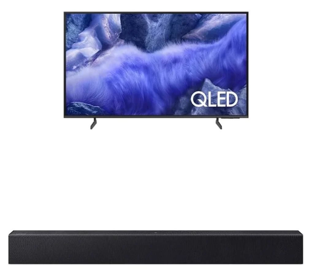 Combo Samsung Vision AI TV 55″ QLED Ultra 4K QEF1 + Soundbar Samsung HW-B400F