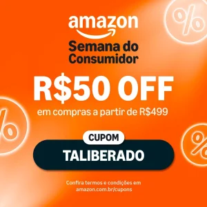 Cupom Amazon R$50 OFF em R$499