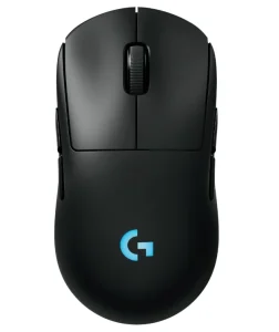 Mouse Gamer Sem Fio Logitech G PRO 2 LIGHTSPEED para Destros ou Canhotos, 4 Botões Programáveis e Removíveis, Sensor Hero 2 44K DPI, Carregamento USB-C, PC/Mac, Preto – 910-007294