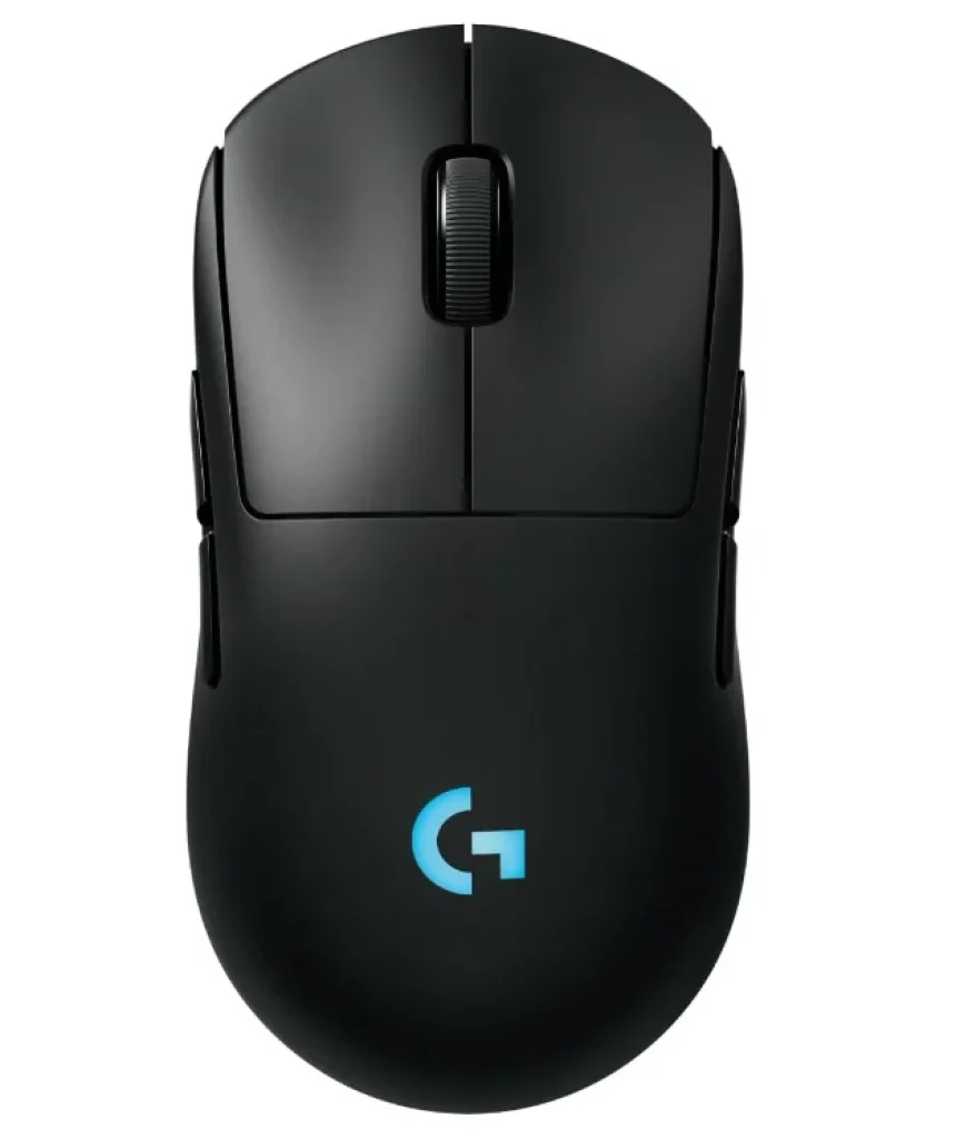 Mouse Gamer Sem Fio Logitech G PRO 2 LIGHTSPEED para Destros ou Canhotos, 4 Botões Programáveis e Removíveis, Sensor Hero 2 44K DPI, Carregamento USB-C, PC/Mac, Preto – 910-007294