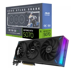 Placa de Vídeo Asus NVIDIA GeForce RTX 5070 ATS OC, 12GB, GDDR7, DLSS, Ray Tracing – ATS-RTX5070-O12G
