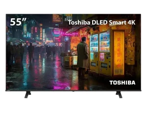 Smart TV Toshiba 55 Polegadas 4K UHD DLED VIDAA 3 HDMI 2 USB Wi-Fi – 55C350NS / TB030M
