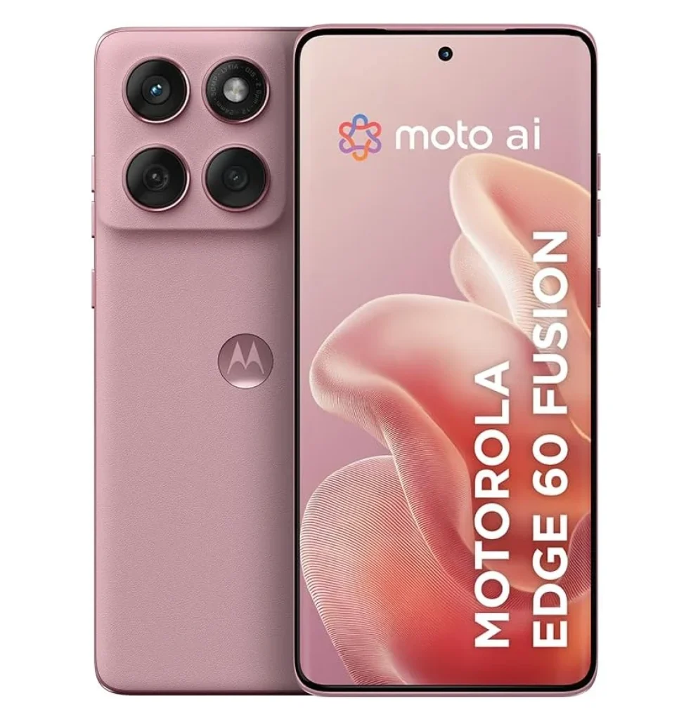 Smartphone Motorola Edge 60 Fusion 5G 6,7" HDR10+ pOLED 256GB 16GB (8GB RAM+8GB Ram Boost) Android 15 50MP Sony AI Camera IP68 NFC - Cinza