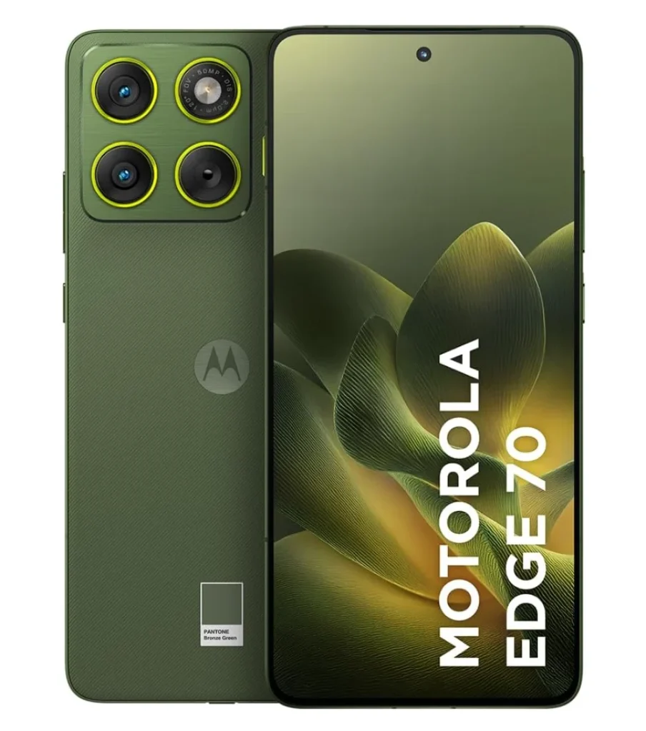 Smartphone Motorola Edge 70 5G – 512GB 24GB (12GB RAM + 12GB RAM Boost), Ultrafino, Snapdragon 7 Gen 4, 3 câmeras 50MP, Tela 1.5K Extreme AMOLED 120Hz 4800mAh 68W- XT2601-3