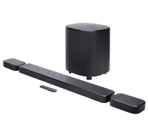Soundbar JBL Bar 800MK2, Bluetooth, 360W RMS, Subwoofer Sem Fio, 7.1 Canais e Dolby Atmos – JBLBAR800PROBLKBR