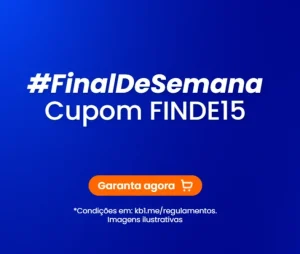 Cupom KaBuM! 15% OFF em Produtos Selecionados