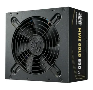 Fonte Cooler Master MWE Gold 850 V3, 850W, 80 Plus Ouro, ATX 3.1, PFC Ativo, Preto – MPE-8506-ACAG-BBR