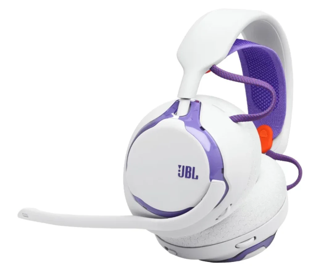 Headset Gamer JBL Quantum 650 Wireless, Com Microfone, Bluetooth 5.3, Branco – JBLQTUM650WHT