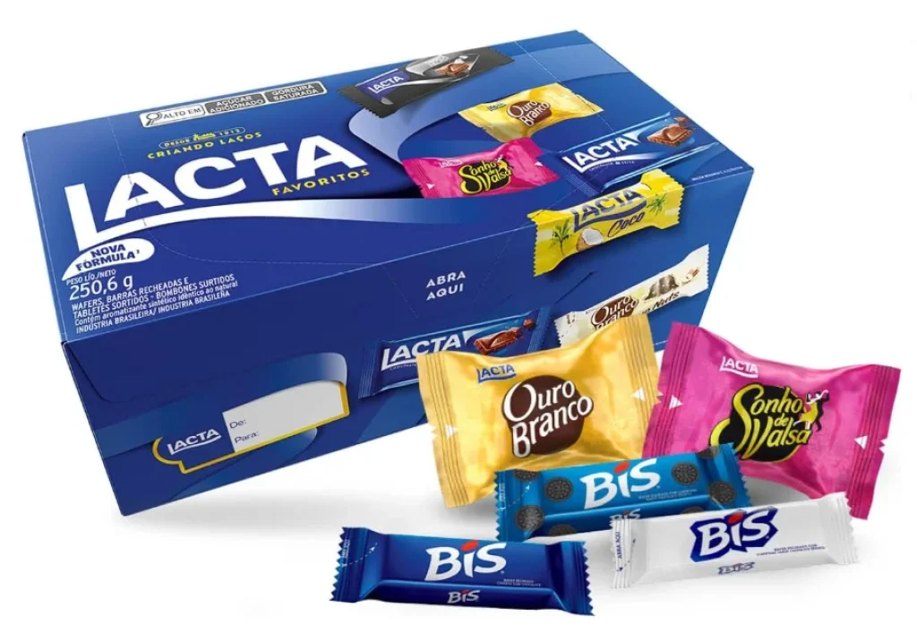Lacta Favoritos – Caixa de chocolates variedades, 250,6g