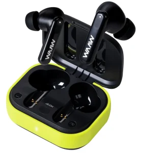 Fone de Ouvido MOB 500 ANC, WAAW by ALOK, Bluetooth, com Modo Gamer, Resistente a Respingos D’Água, Até 36h de Autonomia – WAAW0421