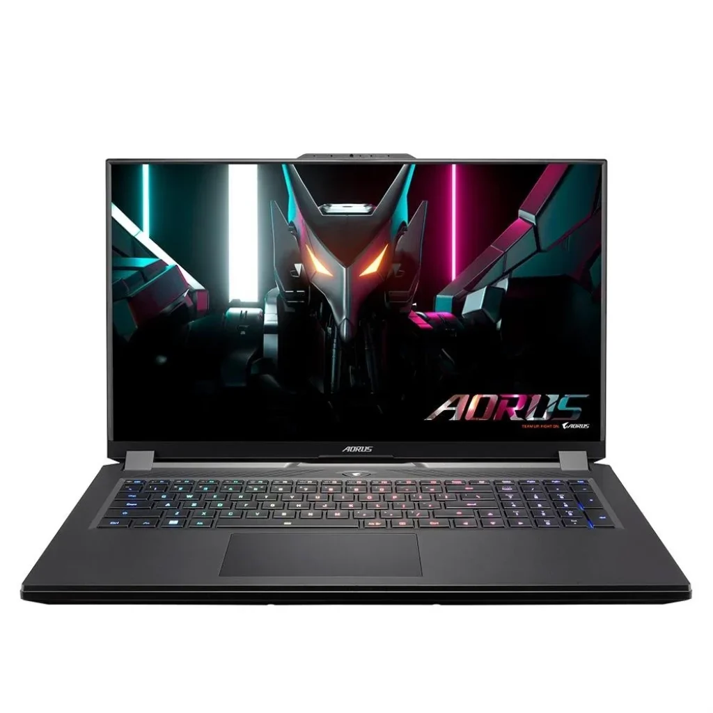 Notebook Gamer Gigabyte Aorus 17X AXF – Intel i9-13900HX, RTX 4080 12GB, 16GB DDR5, 1TB SSD, 17.3′, QHD 360Hz 100% sRGB – AORUS-17X-AXF-B4BR694SP
